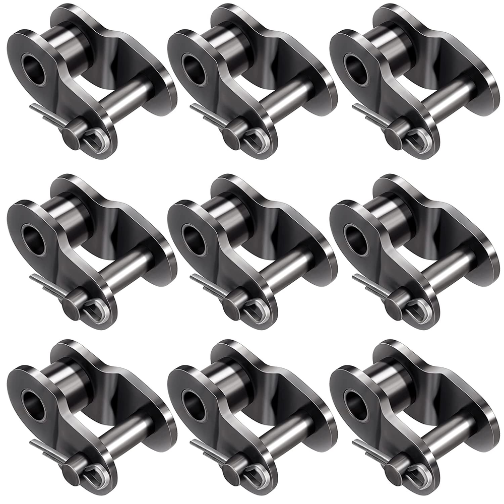 9PCS Roller Chain Offset Link #420, Half Link, Crank Link