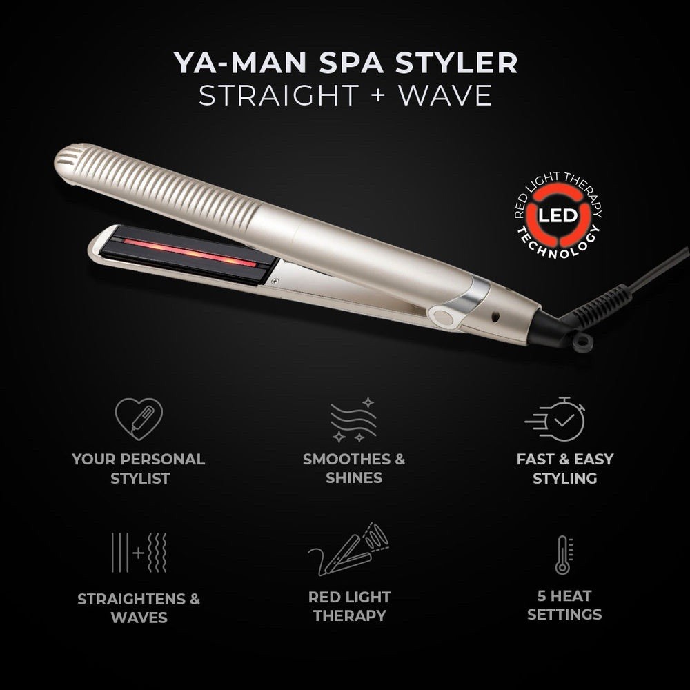 YA-MAN SPA STYLER Flat Iron Straight+EXTRA GIFT SET