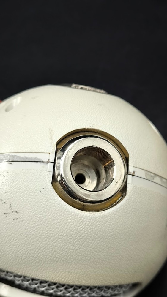 Blue Snowball USB Microphone Used Working White