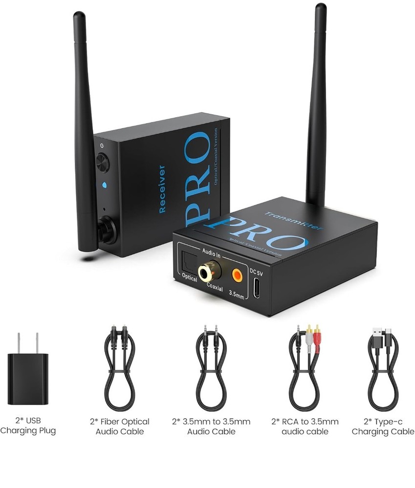 2.4GHz Wireless Pro Audio Transmitter and Receiver
