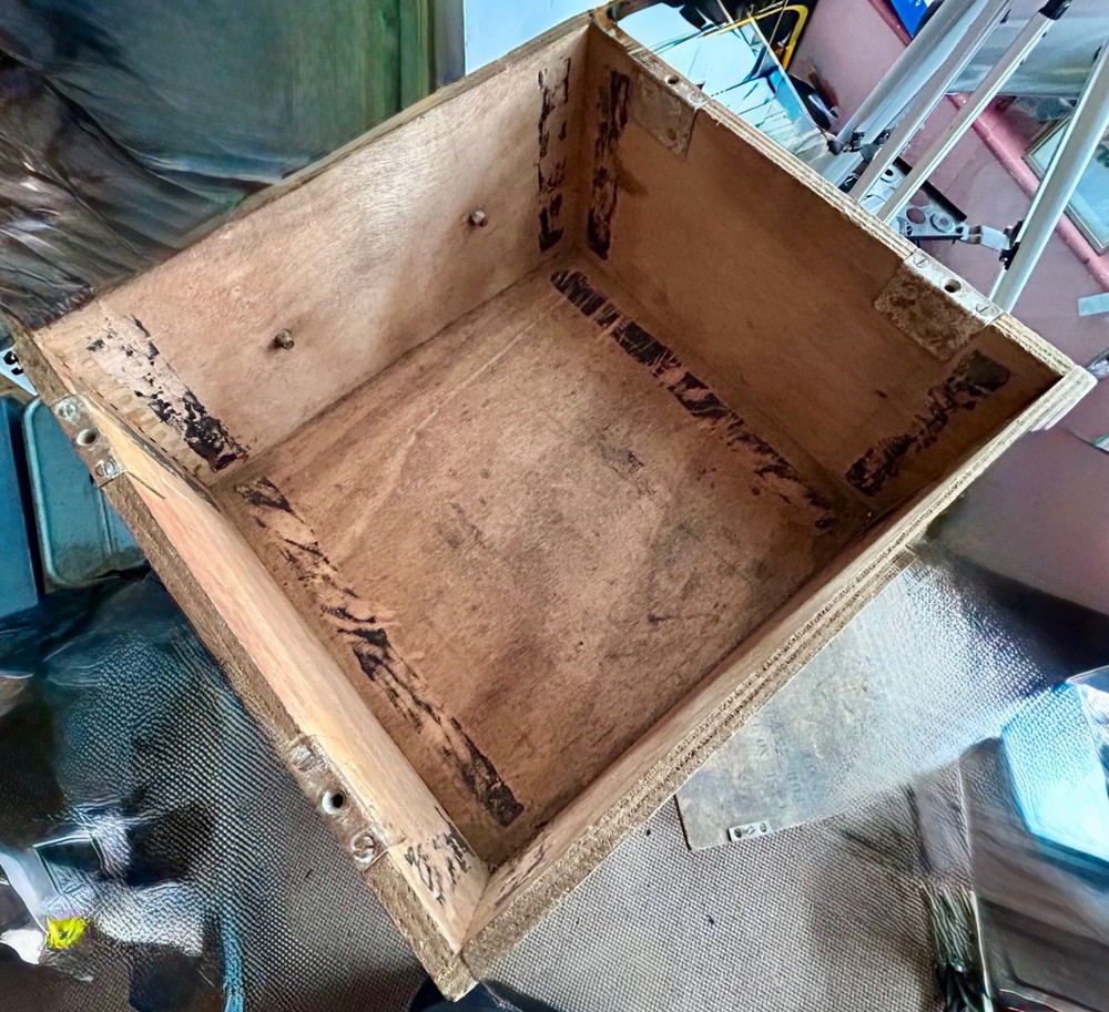 Wooden tool box