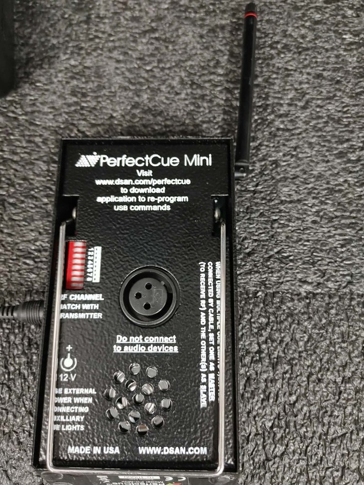 DSan PerfectCue PC-AS2 PC-USB 4 Compact Wireless Cue Light Control System