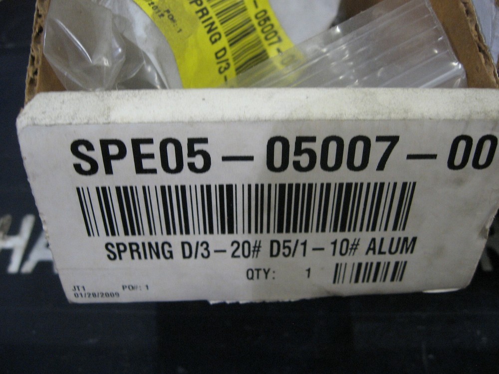 SPENCE ENGINEERING TYPE D SILVER PILOT SPRING 3-20 PSIG NOS 05-05007-00