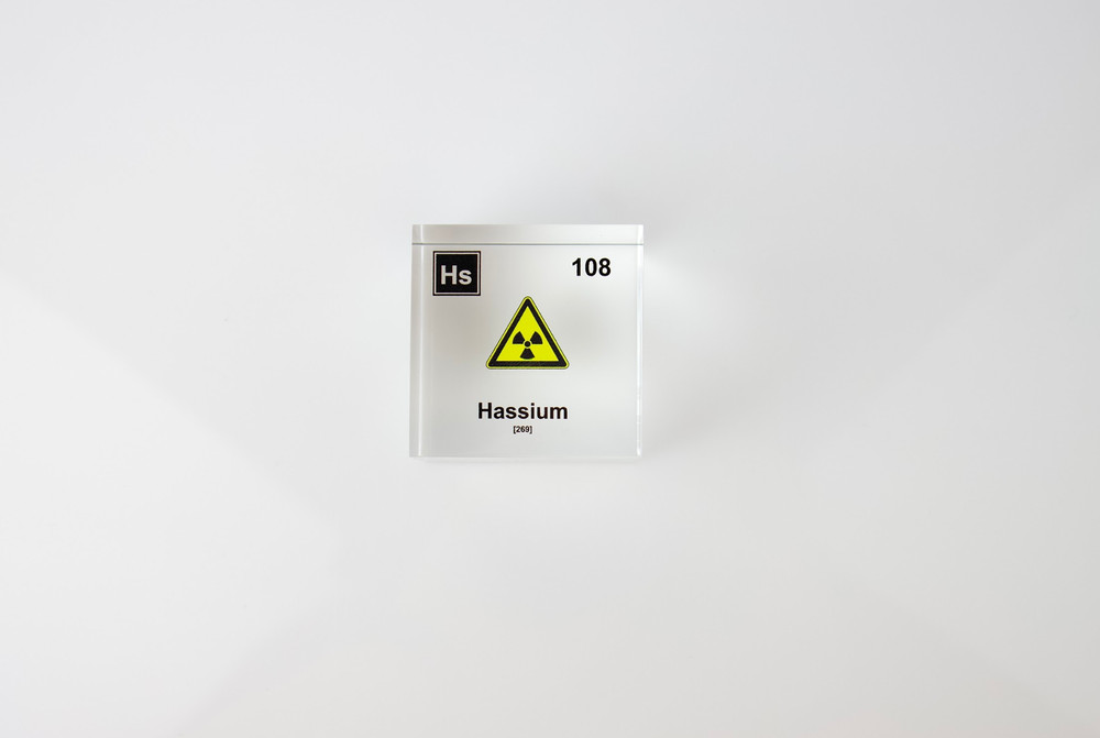 Hassium Element Cube