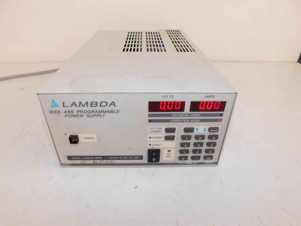 LAMBDA IEEE-488 LLS3018 PROGRAMMABLE POWER SUPPLY (LWP64)