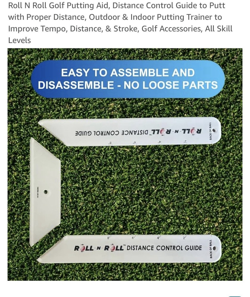 Putting Aid For Distance And Control