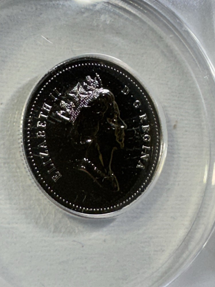 1992 Canada 25 Cents Specimen Graded SP 64 by ANACS