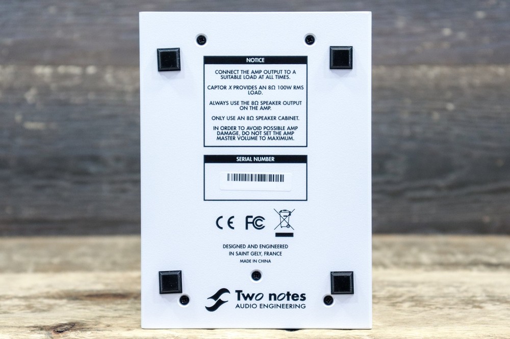 Two Notes Torpedo Captor X 8-Ohm Version Virtual Cabinet/Attenuator/IR Loader