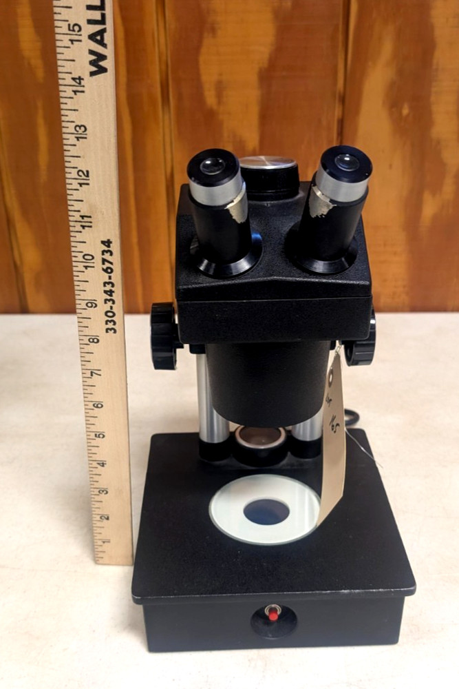 Bausch and Lomb Stereoscope Microscope Head and base