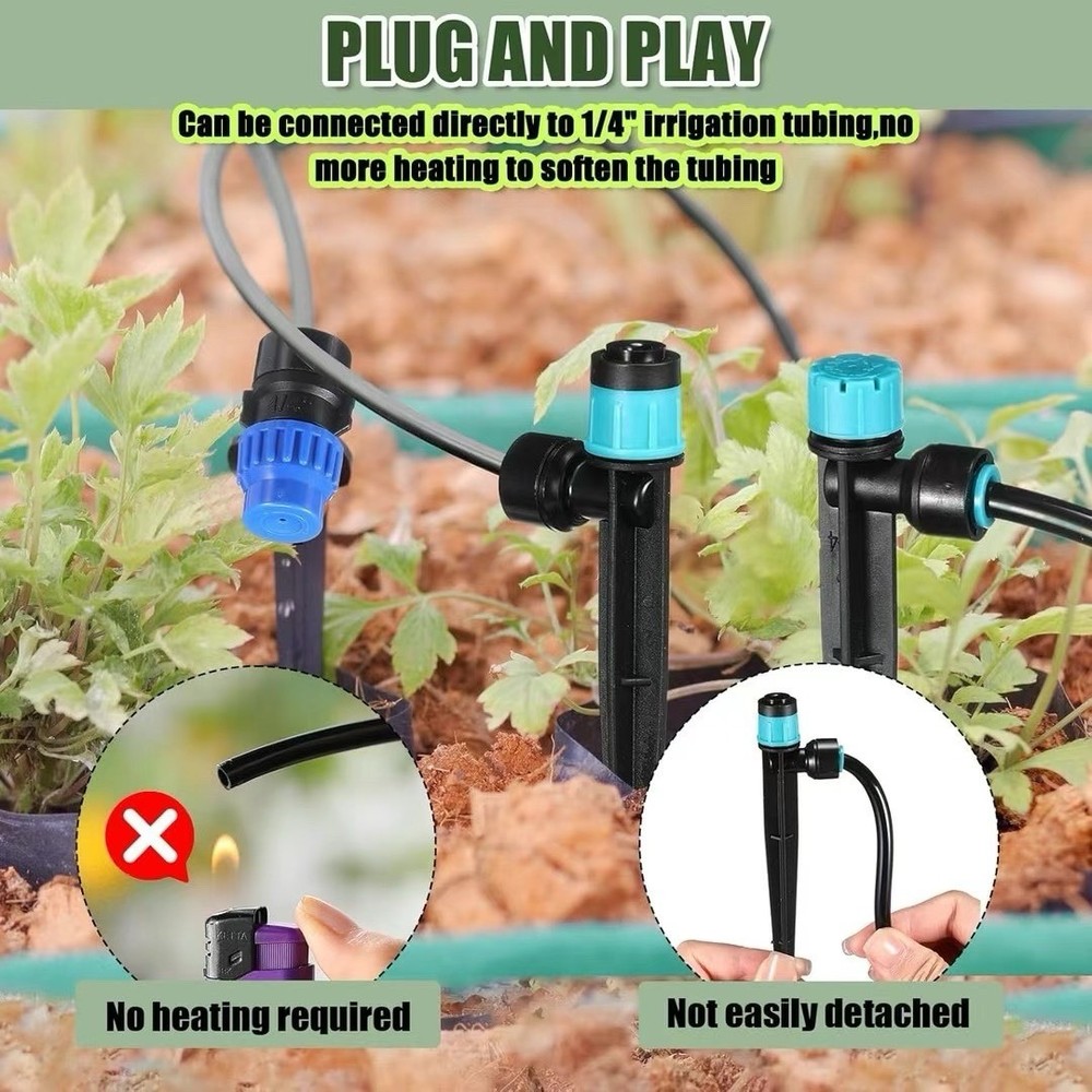 40 Piece quick Connect Drip Irrigation Set