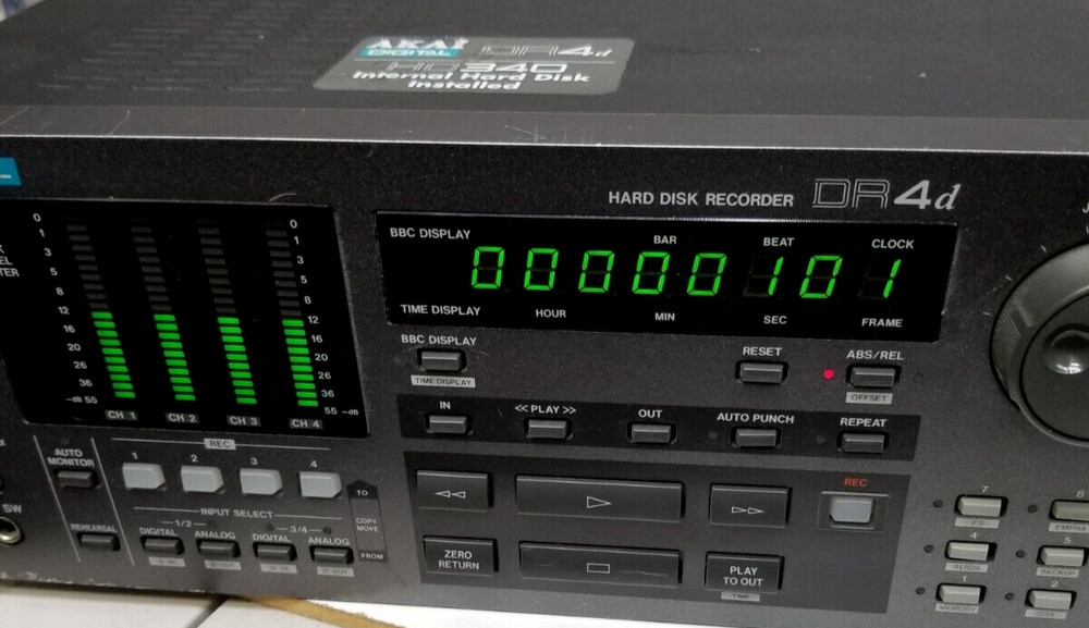 Akai DR4d Hard Disk Recorder, NO Hard Drive