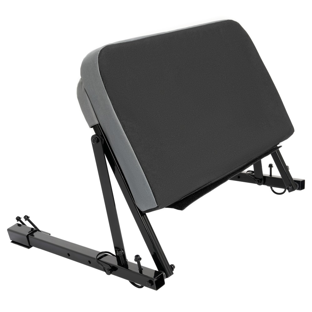 Folding Frame Rear Seat Backrest Driver Riding Support Thick Cushion For ATV