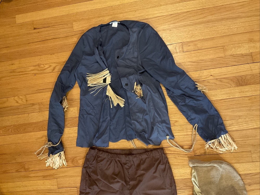 Adult Patchwork Scarecrow Costume