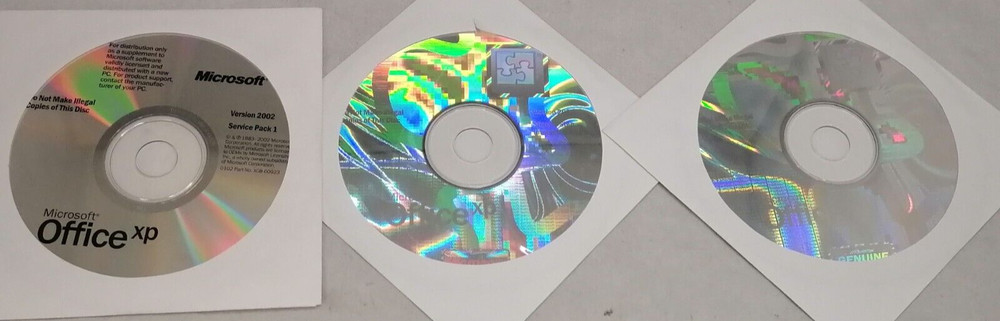 Microsoft Office XP Service Pack 1 CD /Interactive Training/ Media Content Discs