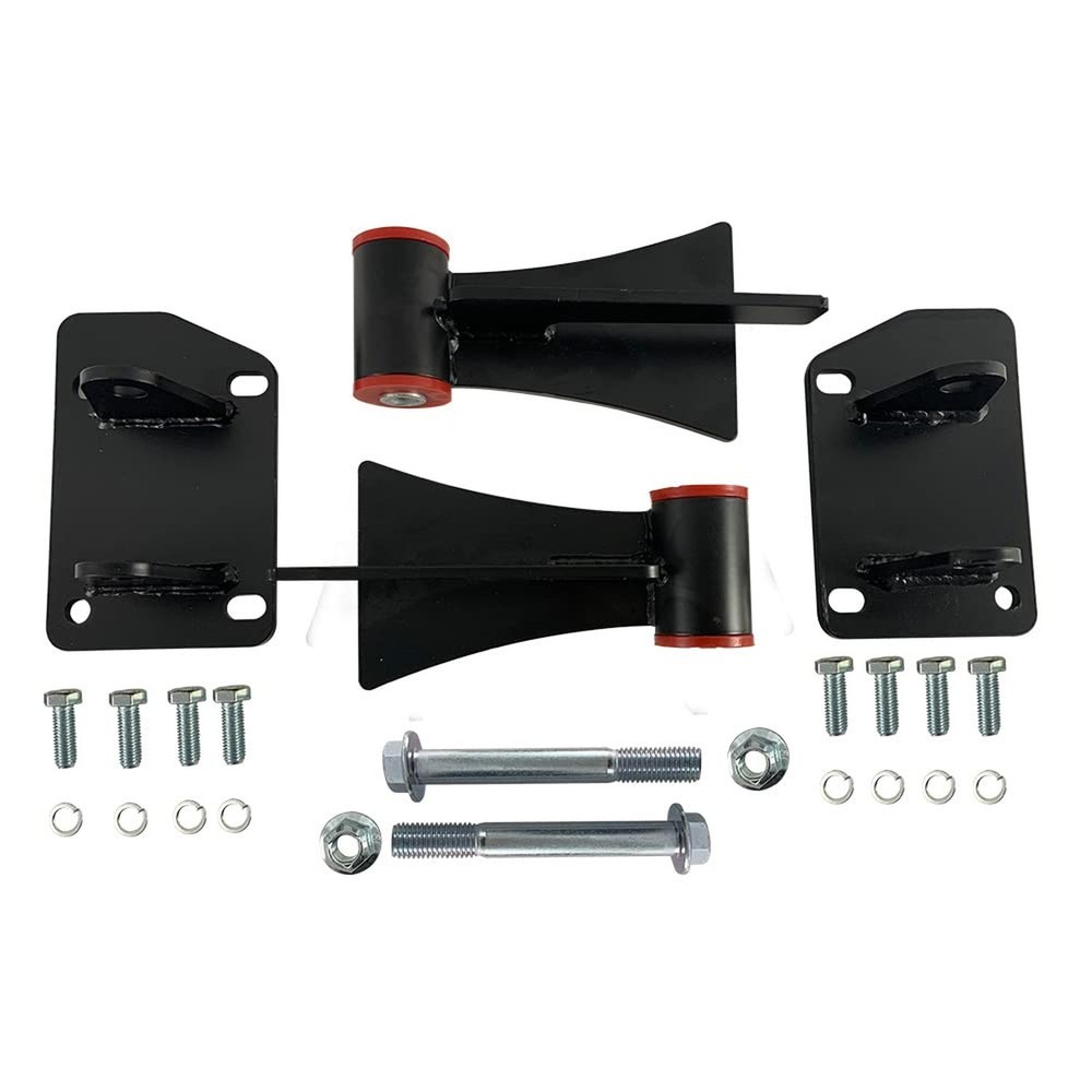 Motor Mount Set Engine & Frame Brackets with Bushings Compatible with Chevy L...