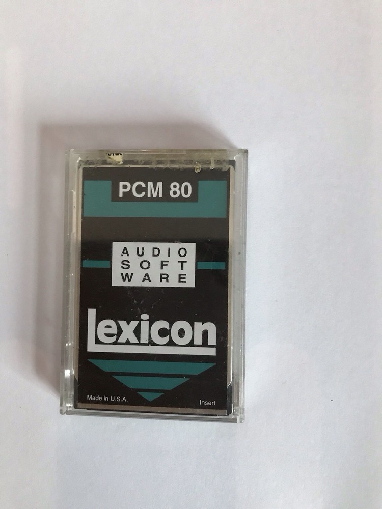 Lexicon PCM 80 Algorithm Card Audio Software Vocal Fix