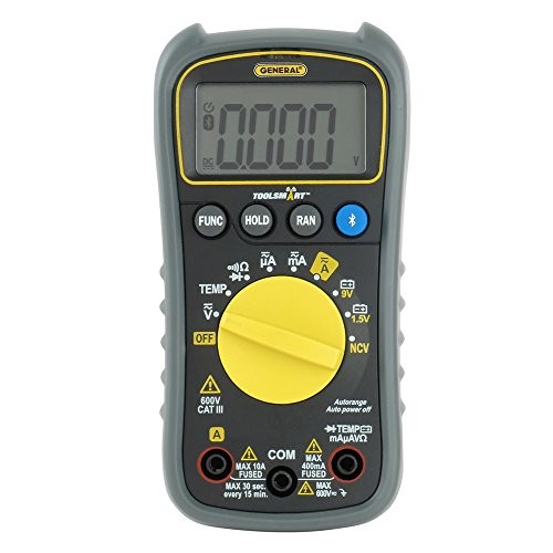 TS04 ToolSmart Connected Digital Multimeter, Auto-Ranging with NCV Bluetooth