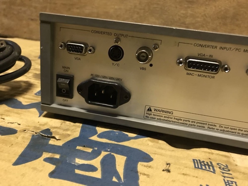 Chromatek 3450 Down Converter Video Signal Processor Unit Working item