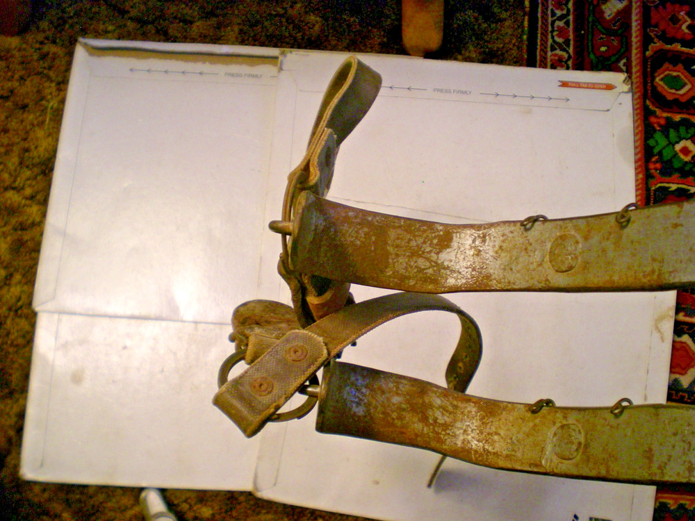 Bell System Buckingham Tree Pole Climbing Spike Set