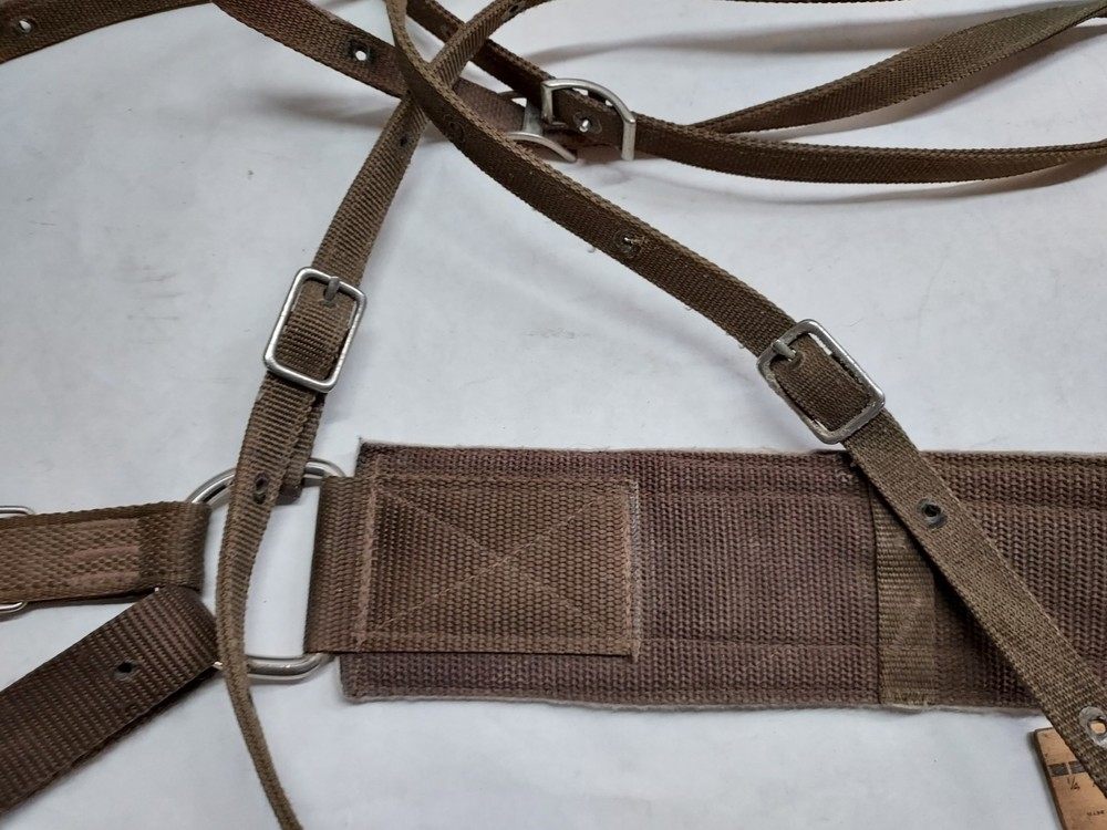 Nylon Saddle Britchen Breeching W/ Breast Collar