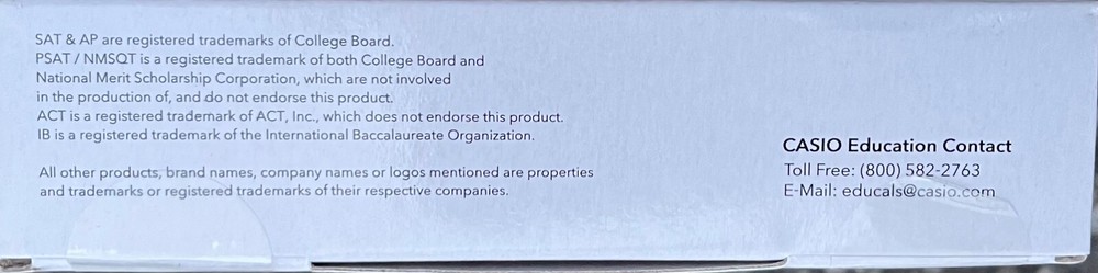 Casio FX-9750GIII Graphing Calculator Python & Natural Text Book Display **NEW**