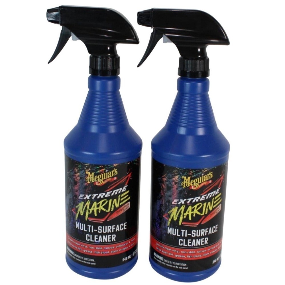 2 Pack Meguiars Extreme Marine Multi-Surface Cleaner 32oz Dragonfruit Scent New