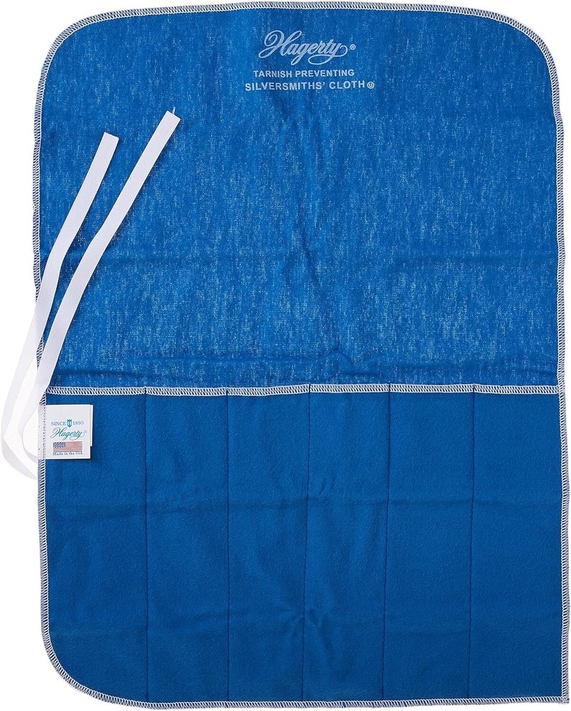 Luxury Silverware Roll with Advanced Tarnish Protection - Hagerty Exclusive