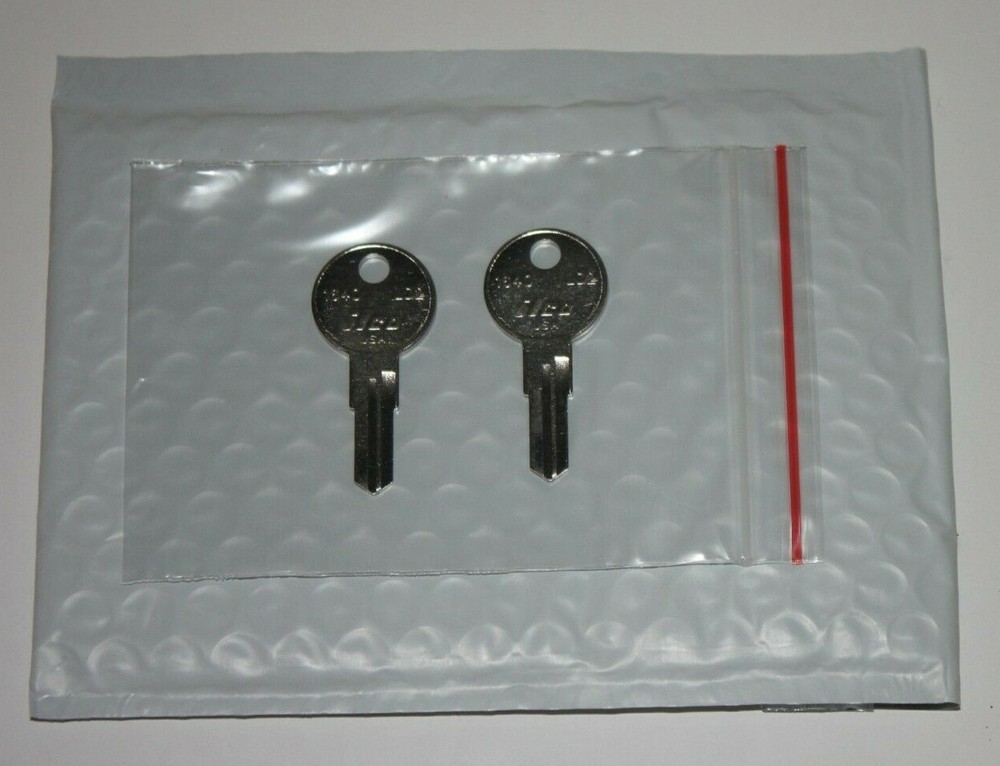 Two keys A19 Key for Home Depot Husky Tool Box Tool Cabinet Code Cut A19 toolbox