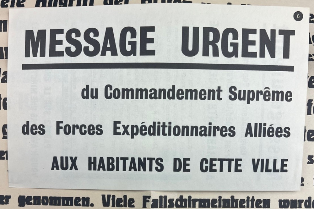 D Day Replica Document Collection Map Orders French Leaflet German Poster MORE