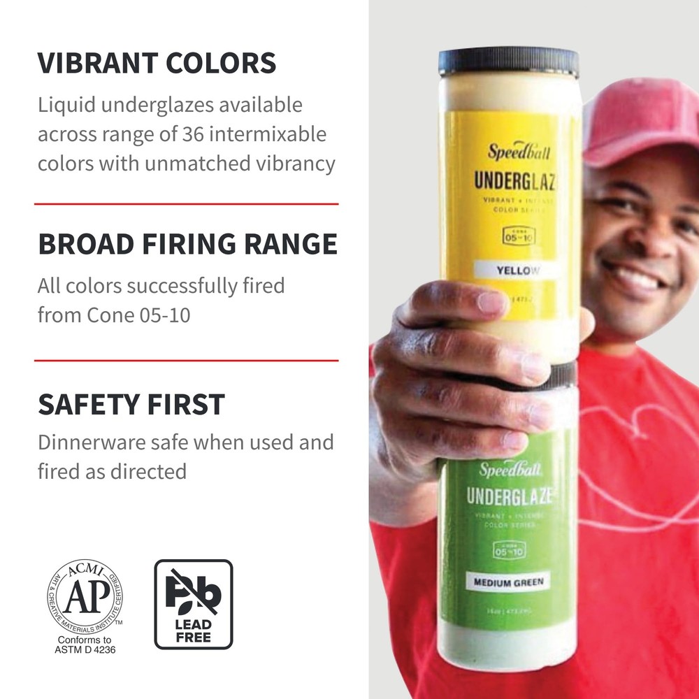 001050 Underglaze, White, 16OZ