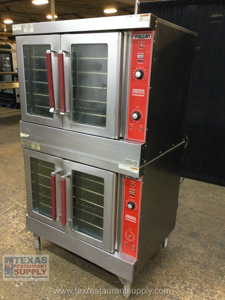 Vulcan VC4GD-10 Gas Double Stack Full Size Convection Oven