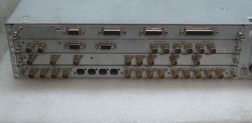 FOR.A HVS-1000HS Digital Video Switcher Powered on Tested