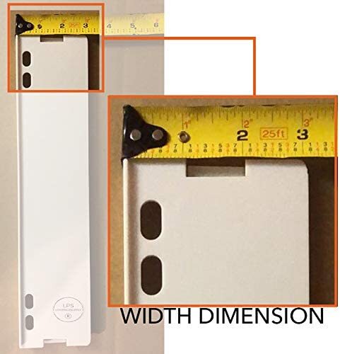 White Plastic Medicine Cabinet Shelf Replacement - Please check photos