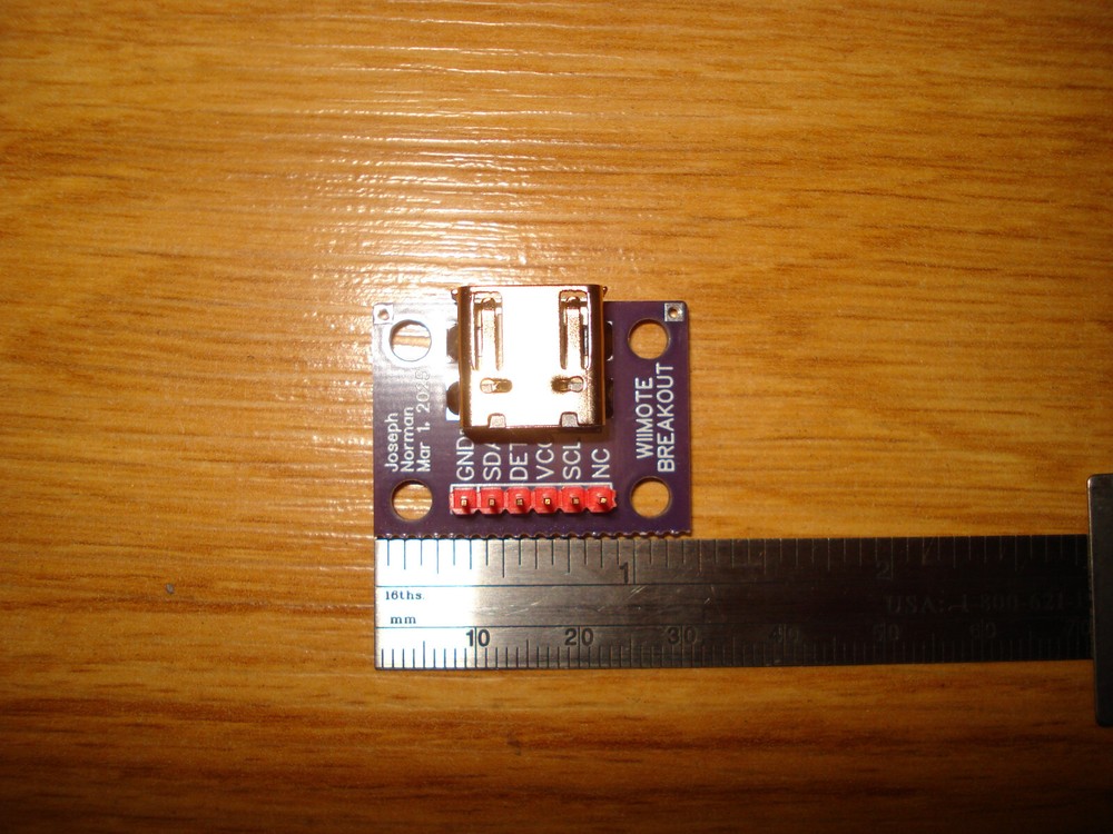 Wii Classic Controller / Wiimote Breakout Board PCB