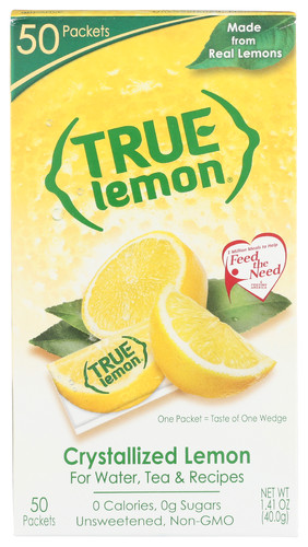 True Citrus Wedges Crystallized Lemon 1.41 oz (Pack of 6)