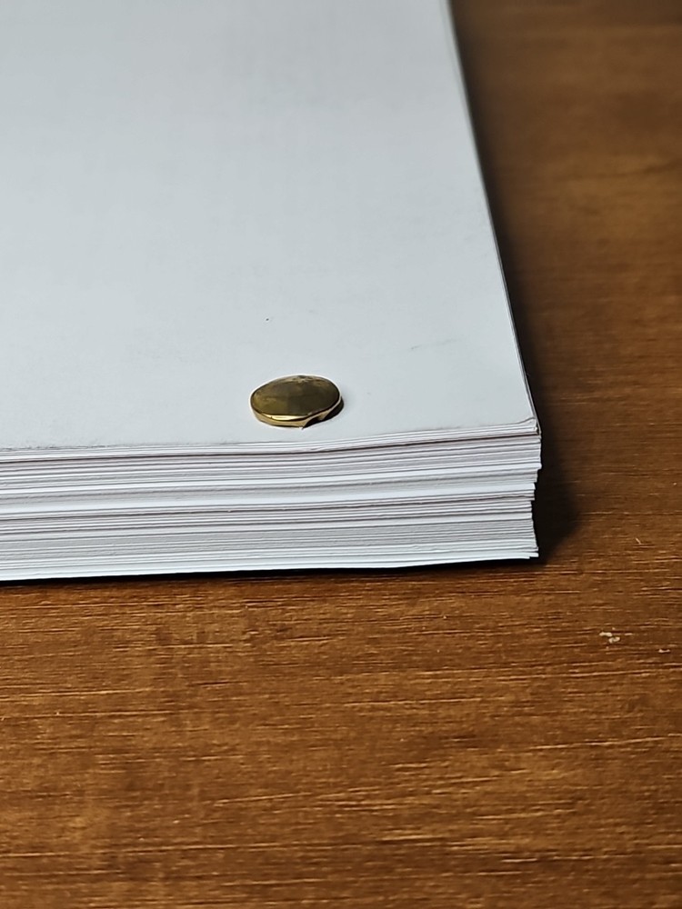 Earthquake Final Draft Screenplay Original Film Script Dated February 12 1974