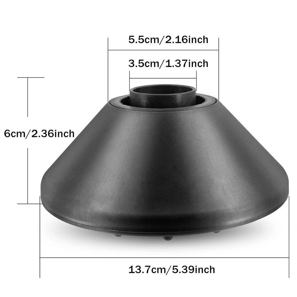 New Supersonic DIFFUSER ATTACHMENT Hair Dryer Accessory, Grey