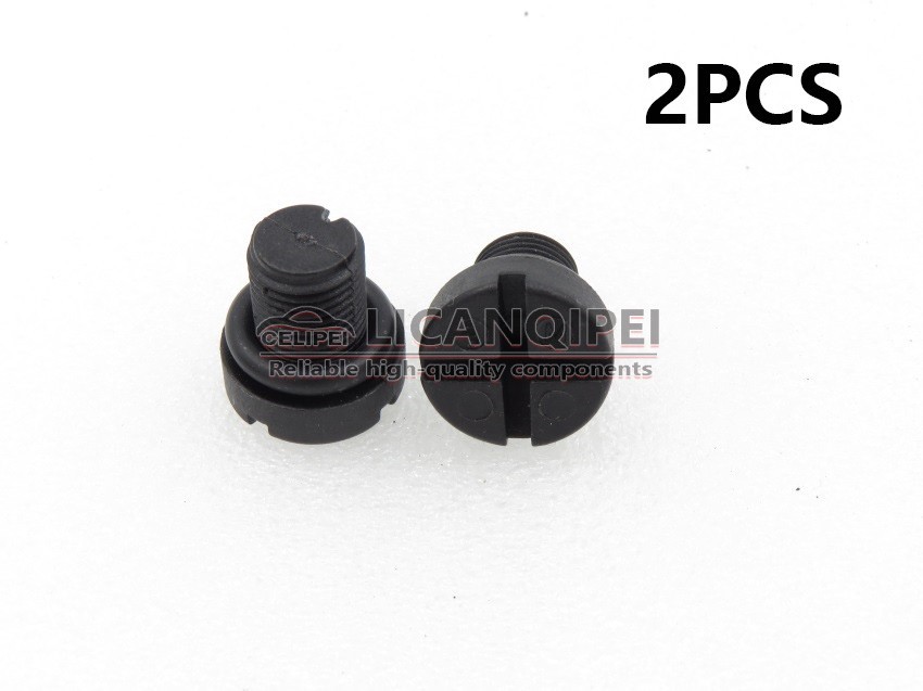 2pcs Engine Coolant Tank Bleeder Screw fits BMW E46 E39 E53 FEBI 17111712788