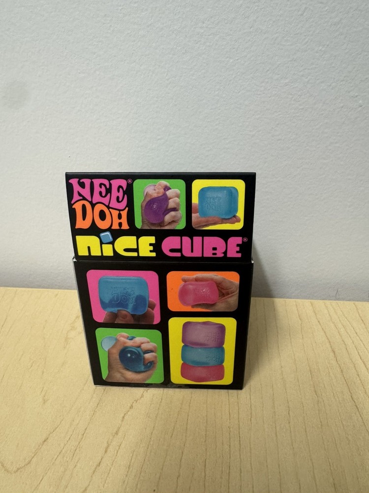 NEW IN BOX Authentic NEEDOH Nice Cube- ONE cube squish toy