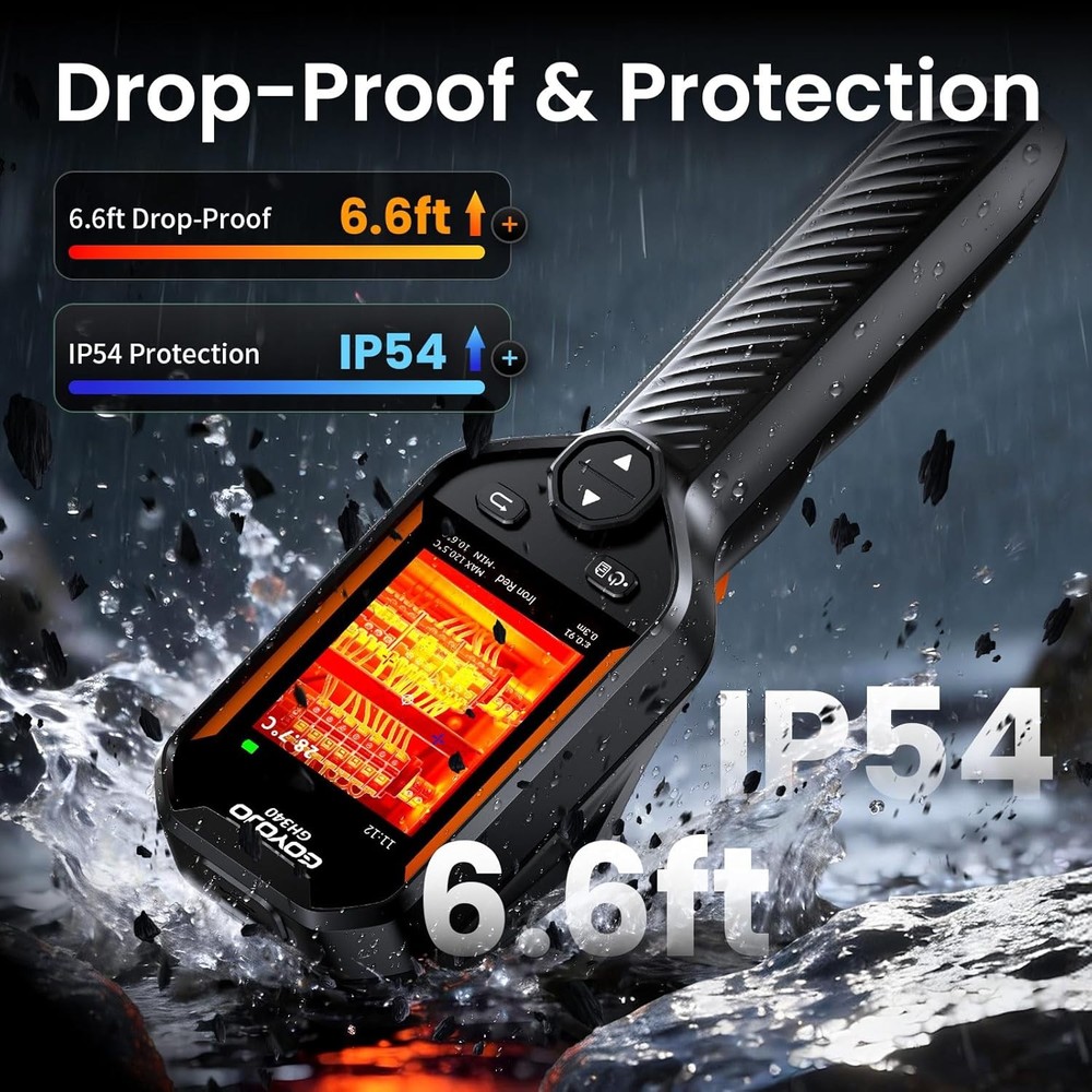 Thermal Imaging Camera 25Hz Handheld Super IR Resolution Electrical Inspection