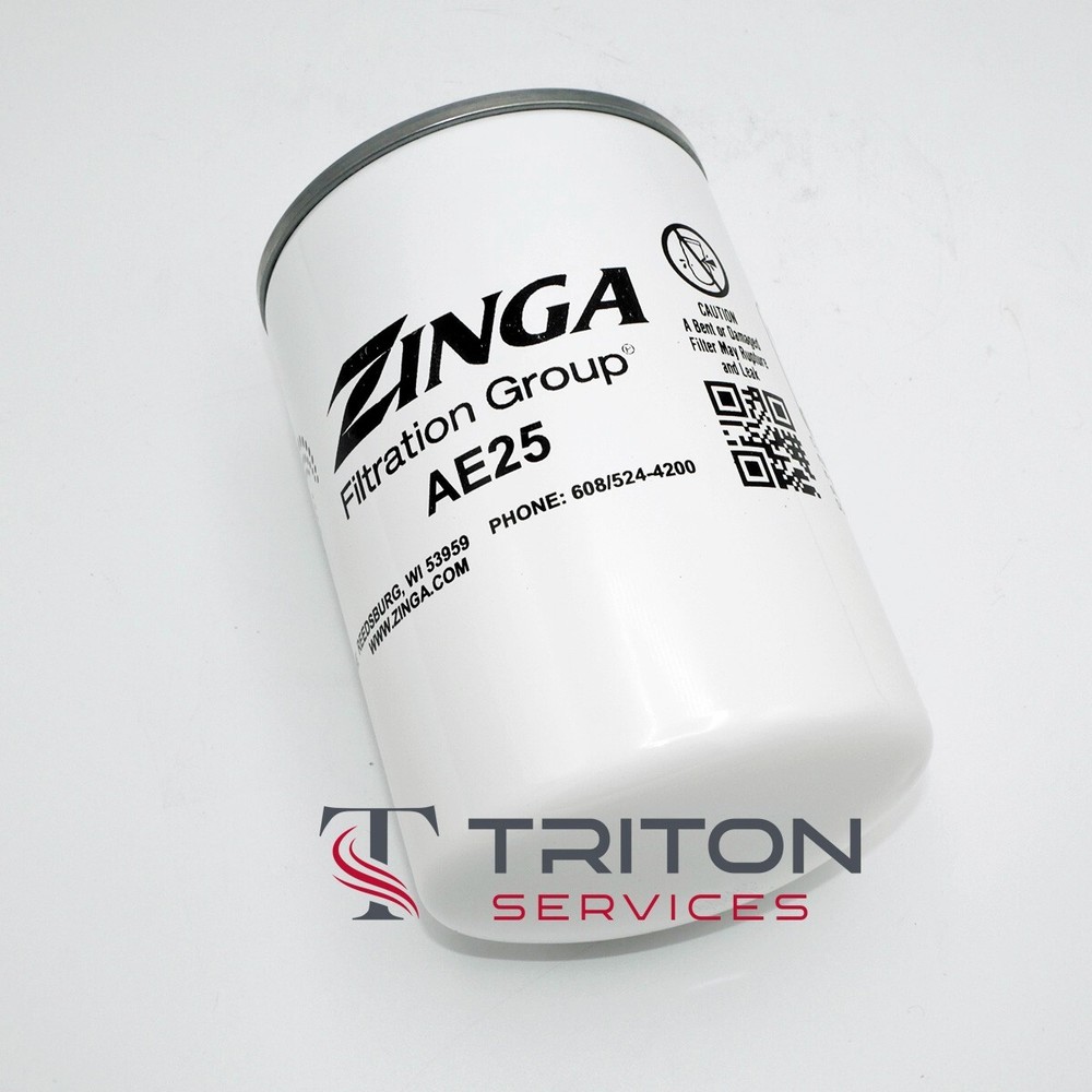 ZINGA AE-25 SPIN ON FILTER ELEMENT
