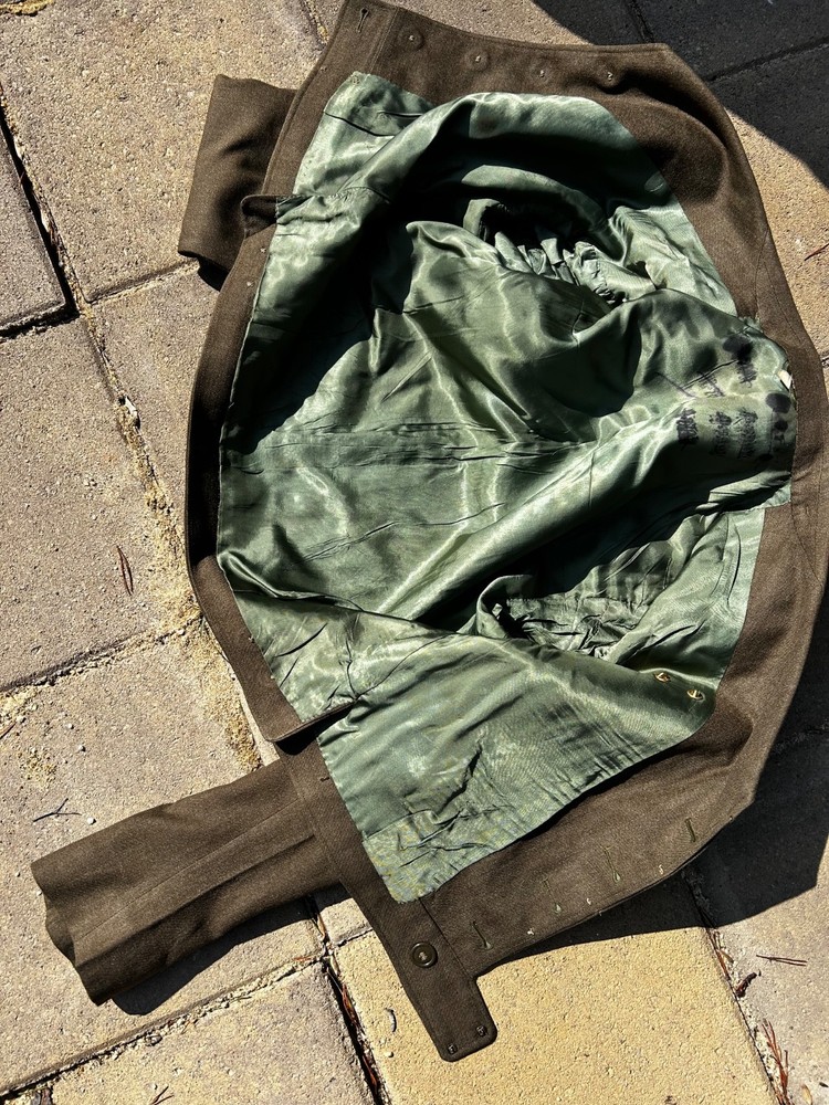 Korean War Era Engineer Ike Eisenhower Jacket Size 40 Regular