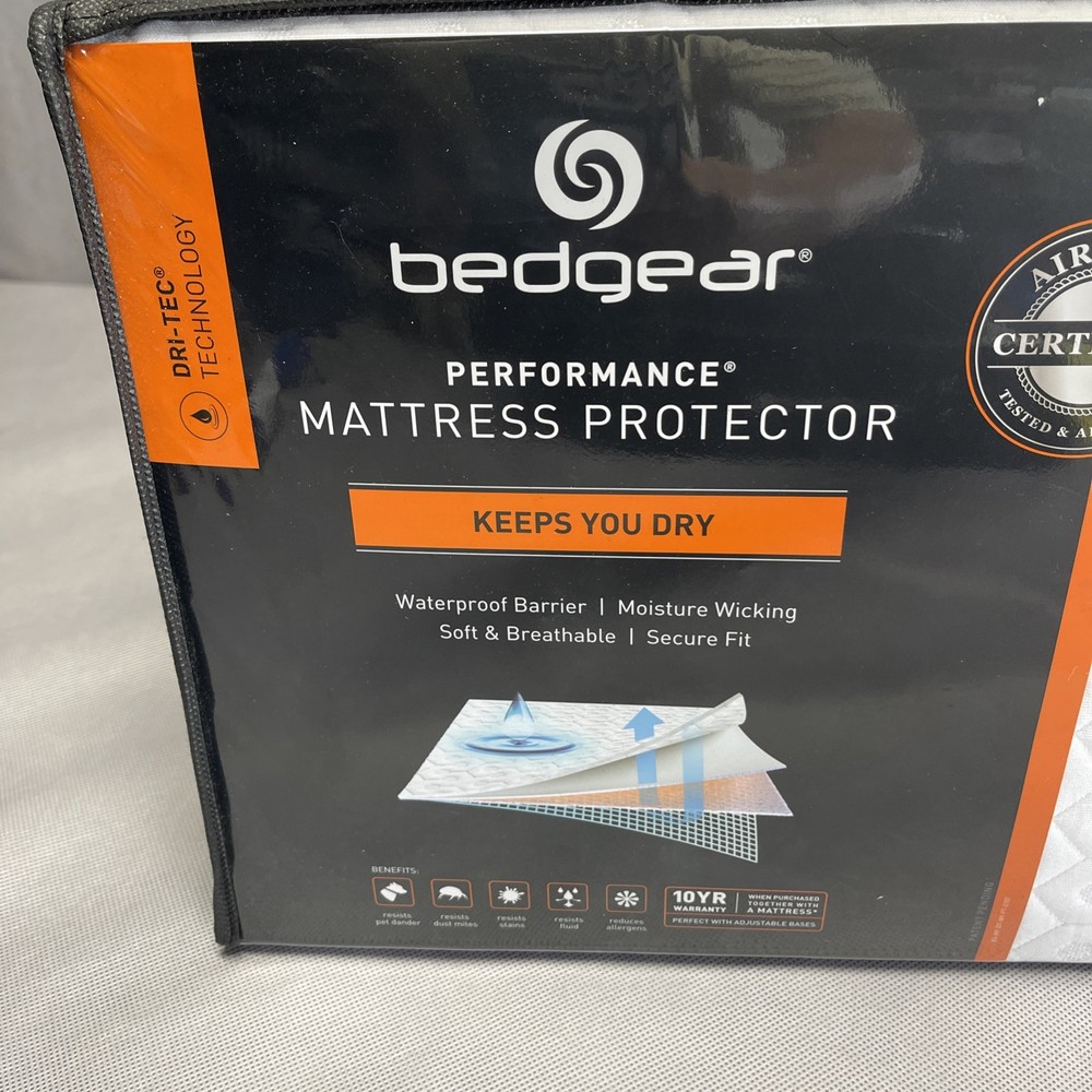 Bedgear King Mattress Protector Dri-Tec Airflow Performance