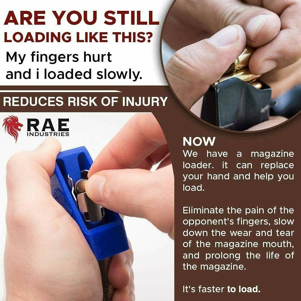 RAEIND Magazine Speed Loader For Springfield Armory Hellcat 3 Micro-Compact USA