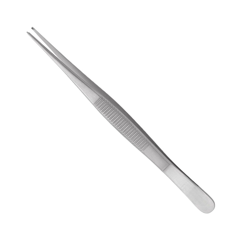 Taylor Tissue Forceps, 7", Straight, 1 x 2 Teeth, 2 mm, Premium
