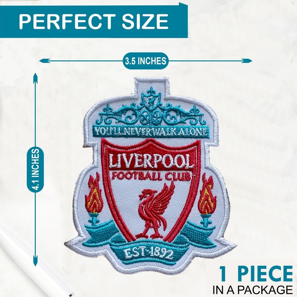 LFC Logo Iron On Patch - Sew Patch - Embroidered Patch