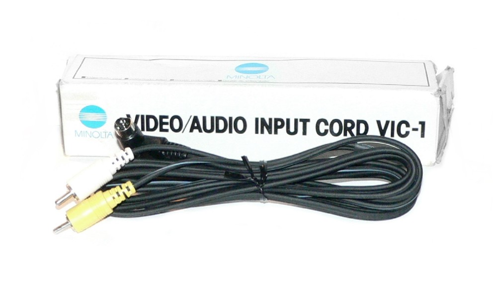 Minolta Video/Audio Input Cord VIC-1  (7829-810)