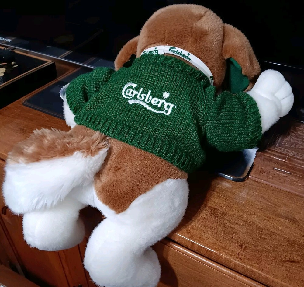 Carlsberg Vintage 18 Inch Beer Bear EUC