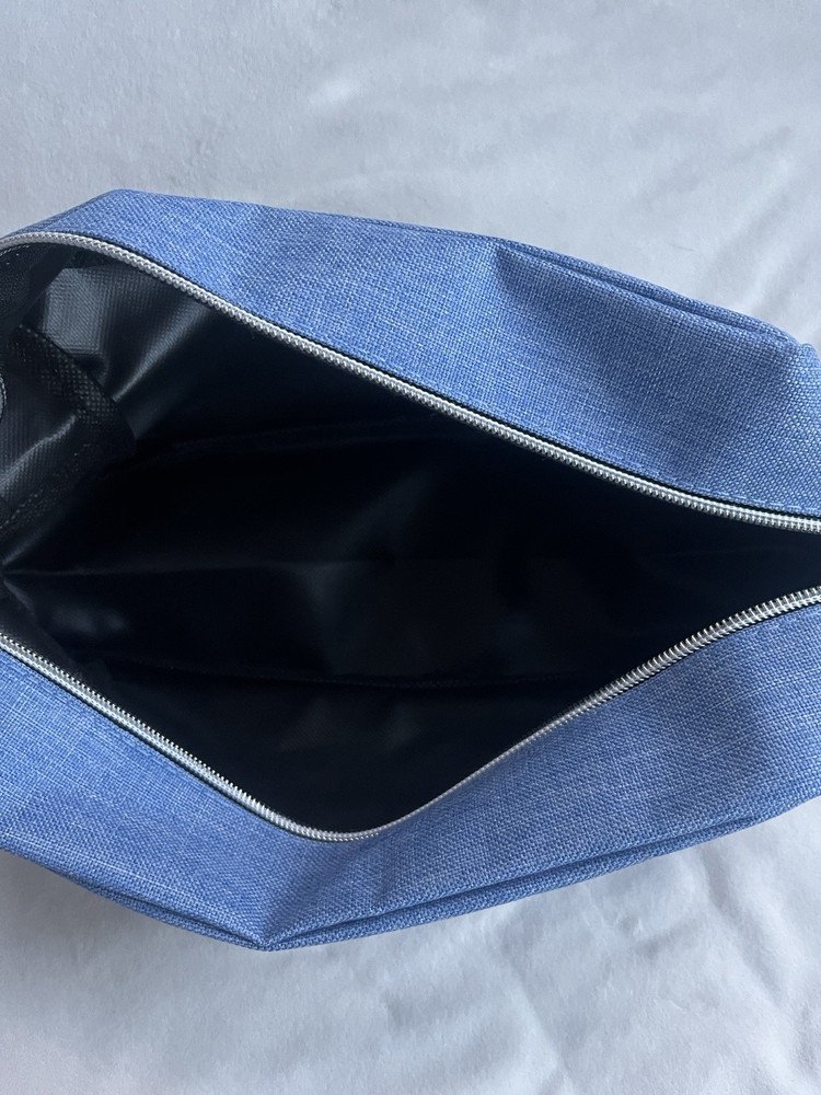 Pace University Toiletry Travel Bag Pouch Blue Zip Handle