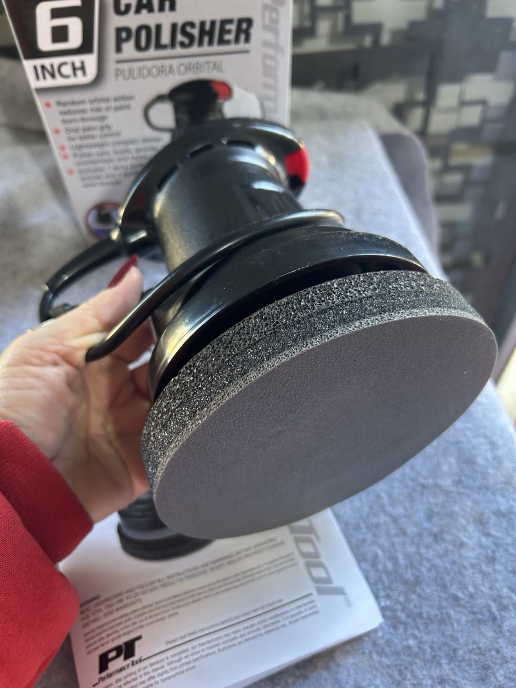 Performance Tool Six 6 inch Car Polisher Buffer with extras